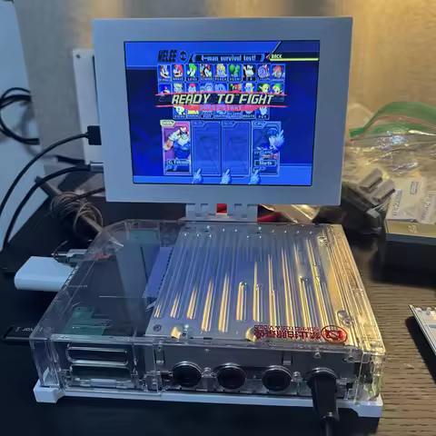 NINTEND O Wii Game Console 8 INCH 4:3 LCD SCREEN, DIY Mini Monitor, Portable Display , Foldable with