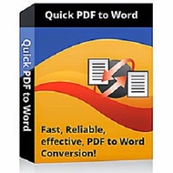 Quick-PDF PDF To Word Converter 2.0 Lifetime Full Version GARANSI WORK