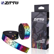 ZTTO Gravel Bike Reflective Bar Tape BD7 Road bike colorful Gradient color Non-slip Handlebar tapes Bicycle EVA Tape Bartape