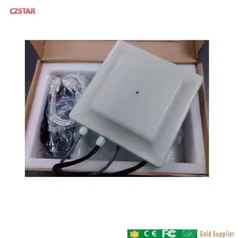 Integrative UHF RFID card reader 6M long range 8dbi 9dbi Antenna RS232 RS485 Wiegand TCP/IP network 