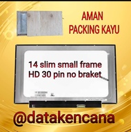 tanpa kuping LAYAR LED LCD Acer ASPIRE 5 A514 A514-52G A514-51 A314-35 SERIES 14 INCH 30 pin free paking kayu