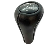 5 Speed Black Leather Gear Shift Head Handle For 87-18 BMW E90 E91 E92 M3 M4 M5 335i