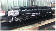 老靈魂珍藏 G規 1/29 USA TRAINS J1e Hudson(附車廂*2/ 原廠木箱/ 壓克力罩/ 自走座)