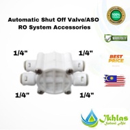 Automatic Shut Off Valves ASO ro system