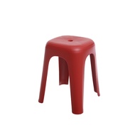 Citylife Cuboid Sitting Stool Red