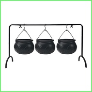 Cauldron Pot Cauldron Halloween Decoration Iron Pot Bucket Servers for Treat Kitchen Dining Home Dec