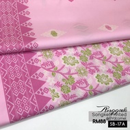 kain pasang songket printed