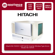 Hitachi RA-15HV/K 1.5HP Full DC Inverter Window Type Aircon