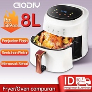 Aiodiy 15L 8L Air Fryer Low Watt Multi Function Fyer Kitchen Oven Airf