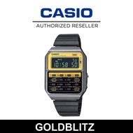Casio CA-500WEGG-9B Vintage Heritage Colors ’70s Iconic Timepiece Design Gray ion plated Men's Retro