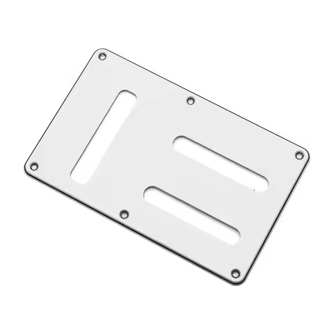 FOR IBANEZ IB Style Electric Guitar Backplate 142 2x89 6mm 1+2 Wiring Cover PVC Replacement Plate fo