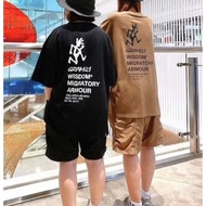 Gramic Fashion Versatile Letter Printed Top Round Neck Cotton Breathable T-shirt Short Sleeve