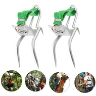 Coconut Tree Fast Climbing Tool Tree Pole Climbing Spike Set 2 Gears Steel Claw Climbing Tree Spikes