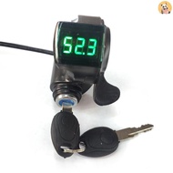 [CO] 12V/24V/36V/48V/60V/72V Throttle Ebike With Battery Power Display Thumb Grips [TH]