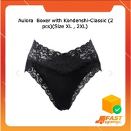 Aulora  Panties with Kondenshi-Lace (2 pcs)(Size XL, 2XL)