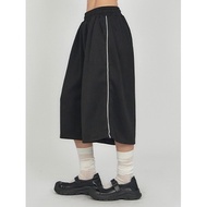 Codibook|Korea Korea EEZEE Color Matching Side Strip Casual Bermuda Shorts PA042 Wide Leg Pants Wome