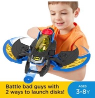 Batman蝙蝠俠飛機發射玩具