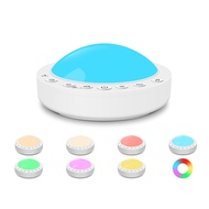 White Noise Machine Baby,Portable Sound Machine for Baby Kids,Rechargeable Lullaby Machine with Nigh