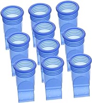 Housoutil Over Sink Strainer 10pcs Floor Drain Toilet Hose Silicone Strainer Toilet Seal Bathtub Stopper Floor Drain Toilet Sink Strainer Blue Drain Core Silicone Seal Core Filling