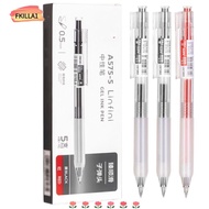 FKILLAONE 5Pcs Gel Pen Set, Smooth Writing&amp;fastdry Signature School Stationery Supplies Neutral Pen, Creative Black/Blue/Red Ink Refill 0.5mm Writing Tool Ballpoint Pen
