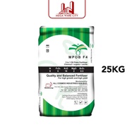 REAL STRONG MPOB F4 3 in 1 Oil Palm Fertilizer 9-6-18-2+0.5 25kg (Chemical+Organic+Zeolite) Baja Pok