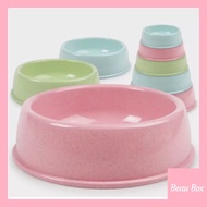 BEAUBOX PETS cute pastel color pet feeder food drinking bowl / dog cat kitten puppy PP Plastic