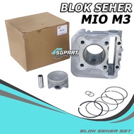 MESIN Block Seher Mio M3 Block Cylinder Seher Engine Ring Pen Yamaaha Mio ZS Soul GT Fino Fi X-Ride 