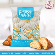 Bakery to Go : ครัวซองต์แช่แข็ง เนยฝรั่งเศษ ยี่ห้อโฟรเซ่น เฮ้าส์ Croissant Frozen House (ฟรี! จัดส่งแช่แข็ง)