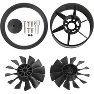 CW 50mm Ducted Fan Unit 12 Blades CW Positive Propeller 50mm EDF Fan for RC Airplane Model Ducted Fa