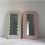 Exhibit Blue Wave Frame Mirror