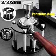 51/54/58mm Coffee Portafilter Holder,Espresso Tamper Stand, Espresso Holder Fits 51/54/58mm Portafil