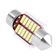 W* 1Pc 31mm 4014 12SMD C5W LED Canbus Festoon Dome Lamp Car License Plate Light