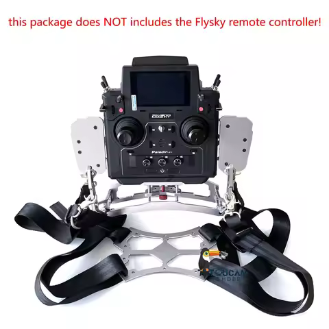 Metal Transmitter Trays Holder with Strap for Flysky Paladin PL18EV Remote Controller Model RC Spare