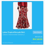 Lubna brocade skirt and blouse