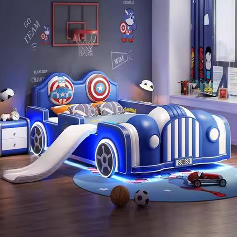 *Kids Bedroom for Kids Boys Car Bed Kids Bedroom Set Furniture Bedroom Sets