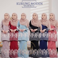 kurung Sulam Maya (Size Xs-5XL)