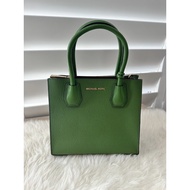 (READY STOCK MY) MERCER MD MESSENGER LEATHER 30T8GM9M2Y- TRUE GREEN