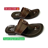 !!️Malay capal shoes for boys and adults, color: brown, size: 1/10, slipper, 188,3188