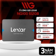 Lexar NQ100 512GB SATA III 2.5 inch SSD LNQ100X512G-RNNNG -
