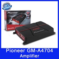 Pioneer GM-A4704 Amplifier. 520 Watts Max Power. Variable High Pass Filter. Speaker Level Inputs.