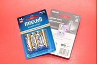 Maxell AA x 4  鹼性電池 (4排 送 1排)