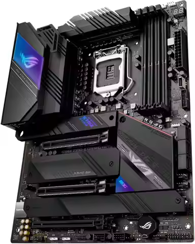 ROG Strix Z590-E Gaming WiFi 6E LGA 1200 11th/10th Gen ATX Motherboard PCIe 4.0 14+2 Power Stages DD