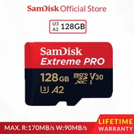 Extreme Pro  Memory Card U3 128GB SD card 32GB 64GB 256GB 512GB C10 A2 90MB/s Micro SD SD90X