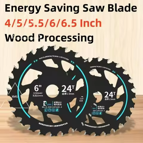 Efficient Energy Saving Lithium Saw Blades 5/5.5/6/6.5-inch Circular Saw Blade Wood Cutting Saw Blad