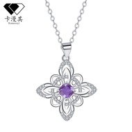 3.8 Khaki E-commerce European American Fashion Celtic Knot Necklace Female Clavicle Chain Mother's D