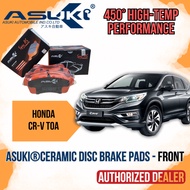 Honda CRV 2015 CRV TOA - ASUKI *Ceramic* Brake Pad - Depan/Front SET(4PCS)