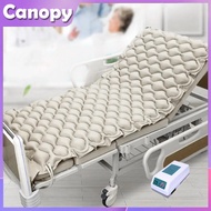Anti-Bedsore Air Mattress Elderly Patient Care Medical Bubble Tube Ripple Bed Pad with Pump Tilam Angin Hospital Pesakit