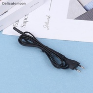 Delicatemoon 1Pc EU Power Cord EU AC Power Cable Figure 8 C7 To Euro Eu 2Pin AC Plug Power Cable Cor