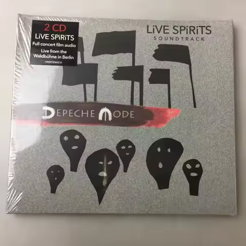 Pop Depeche Mode Dave Gahan Music CD LiVE SPiRiTS SOUNDTRACK Album Heroes 2pcs Music Record Cosplay 