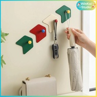 Creative Punch-Free Hook Dopamine Color Simple Arrow Hook Kitchen Bathroom Strong Sticky Hook